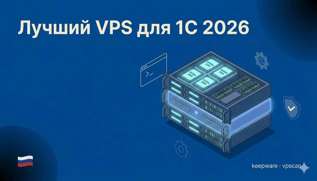 Лучший VPS для 1С в 2026: сравнение 10 провайдеров